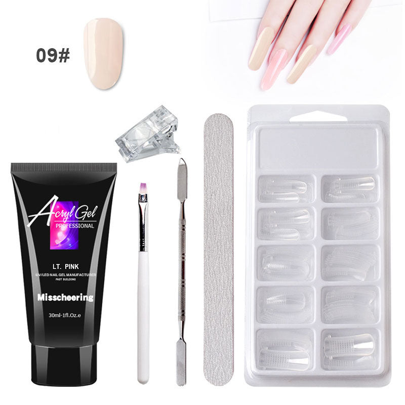 Gel cristal de construction