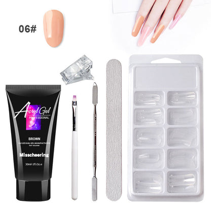 Gel cristal de construction