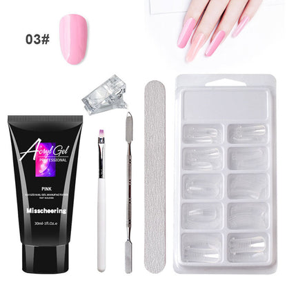 Gel cristal de construction
