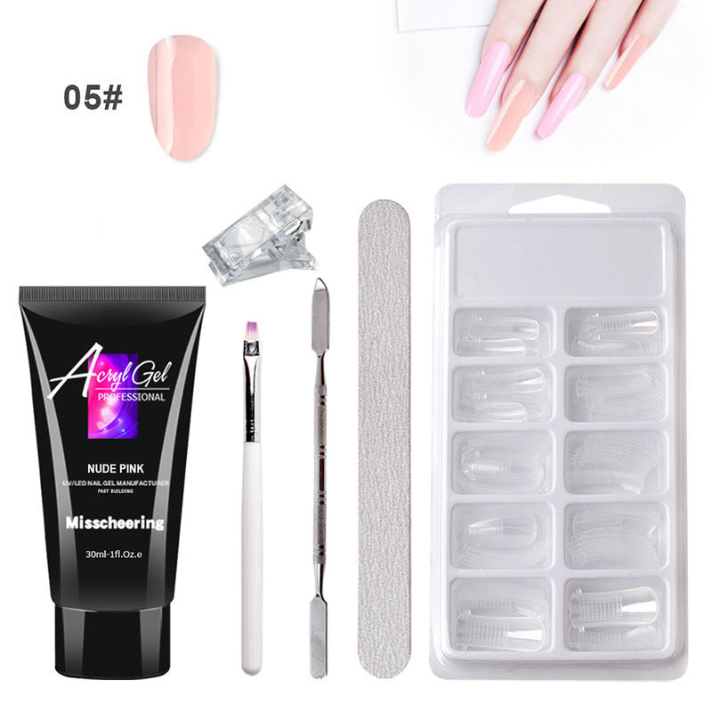 Gel cristal de construction