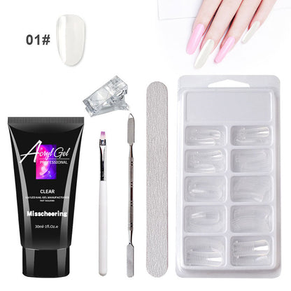 Gel cristal de construction